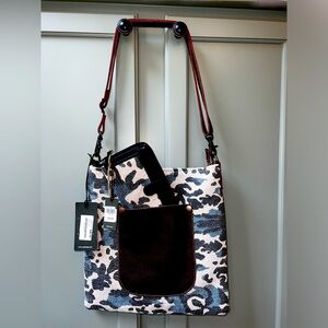 Brand New Myra sling side purse and matching wallet. Tags still on.